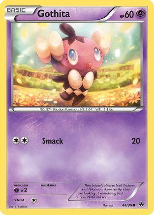 Gothita (44/98) [Black & White: Emerging Powers] Reverse Holofoil