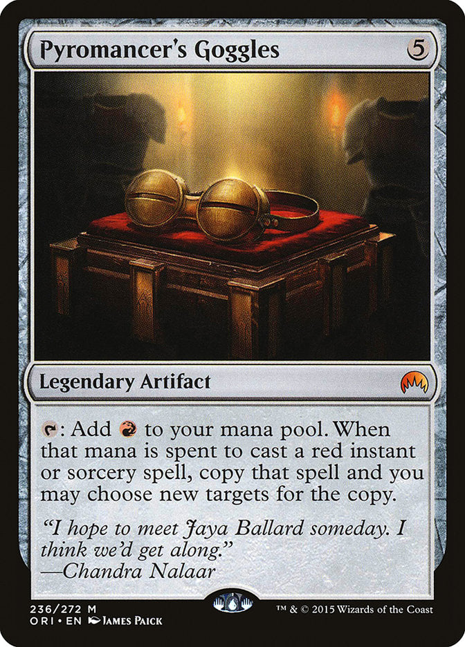 Pyromancer's Goggles [Magic Origins] Foil