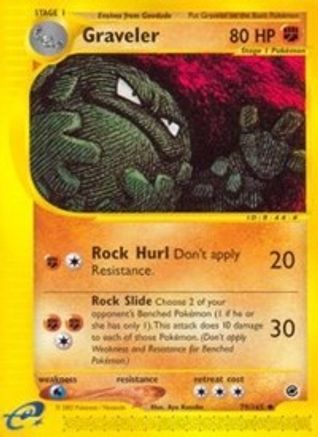 Graveler (79/165) [Expedition: Base Set] Reverse Holofoil