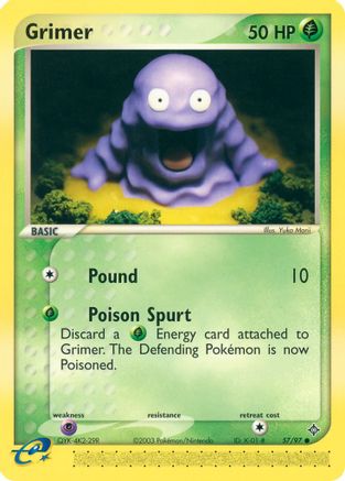 Grimer (57/97) [EX: Dragon] Reverse Holofoil