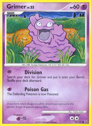 Grimer (75/127) [Platinum: Base Set] Reverse Holofoil