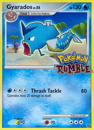 Gyarados (6/16) [Pokémon Rumble] Holofoil