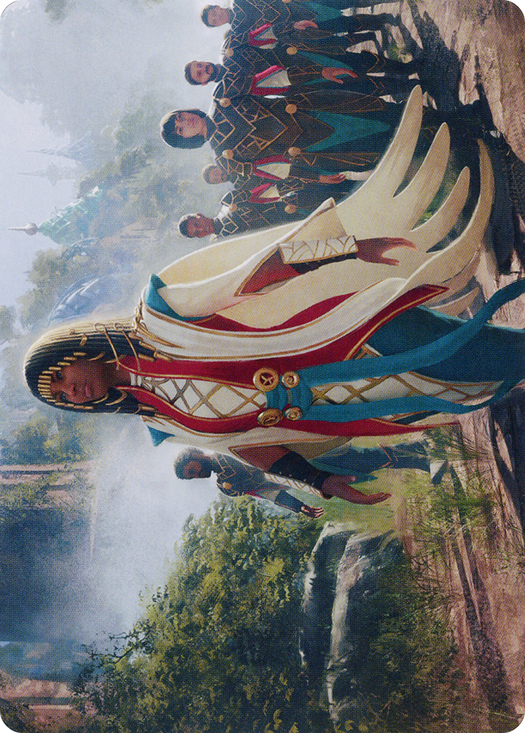 Queen Kayla bin-Kroog // Queen Kayla bin-Kroog  [The Brothers' War Art Series] (Borderless) Foil