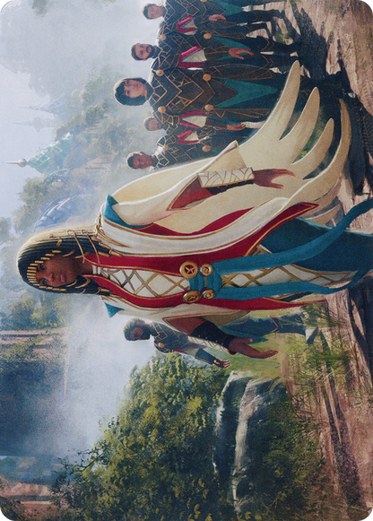 Queen Kayla bin-Kroog // Queen Kayla bin-Kroog  [The Brothers' War Art Series] (Borderless) Foil