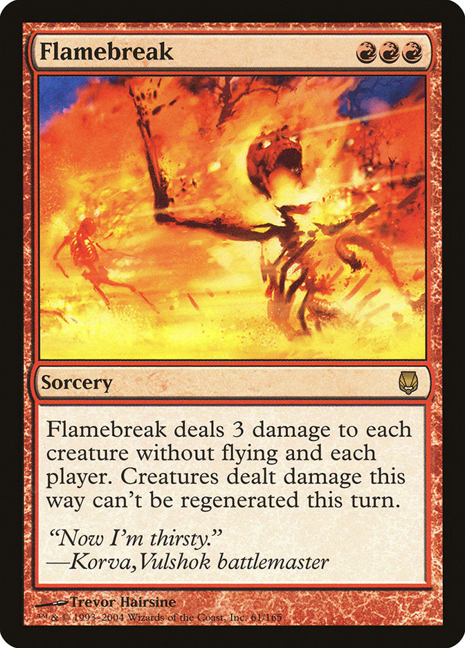Flamebreak [Darksteel] Foil