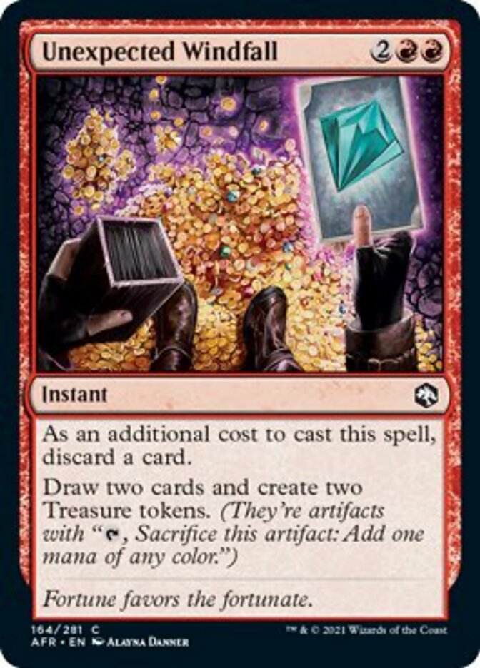 Unexpected Windfall [Dungeons & Dragons: Adventures in the Forgotten Realms] Foil
