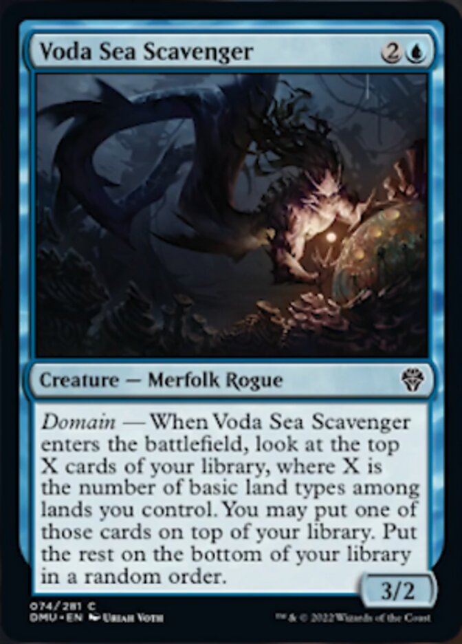 Voda Sea Scavenger [Dominaria United] Foil