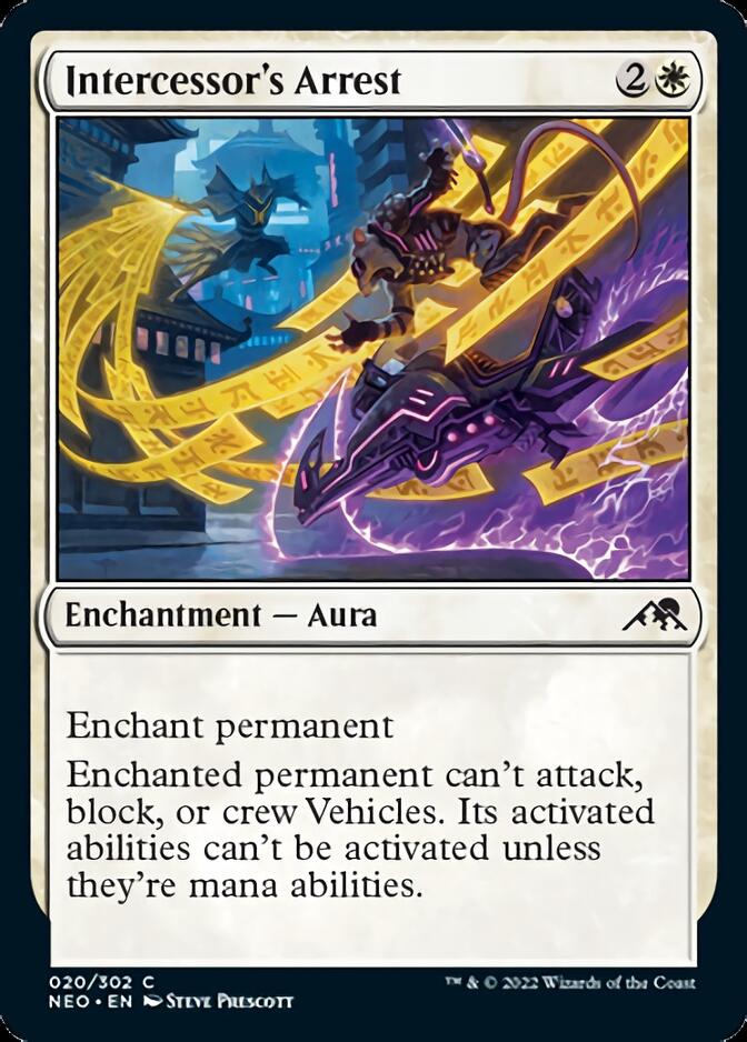 Intercessor's Arrest [Kamigawa: Neon Dynasty] Foil