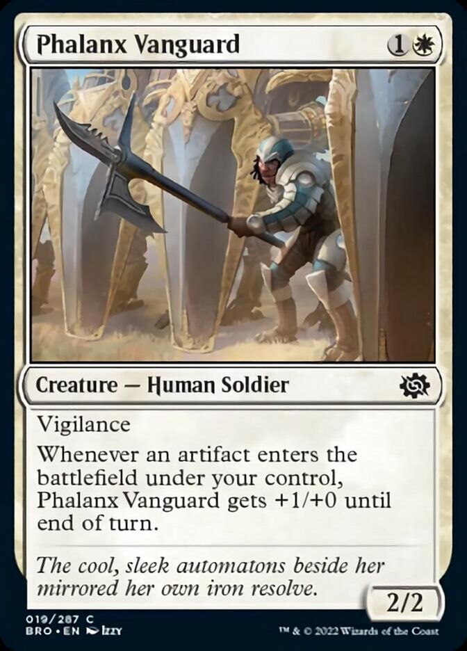 Phalanx Vanguard [The Brothers' War] Foil
