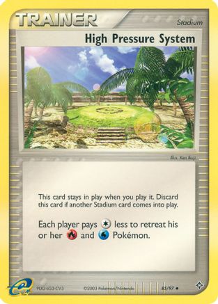 High Pressure System (85/97) [EX: Dragon] Reverse Holofoil