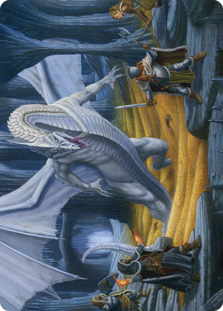 Cave of the Frost Dragon // Cave of the Frost Dragon  [Adventures in the Forgotten Realms Art Series] (Borderless)