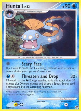 Huntail (42/106) [Diamond & Pearl: Great Encounters] Reverse Holofoil