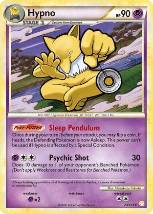 Hypno (23/123) [HeartGold & SoulSilver: Base Set] Reverse Holofoil