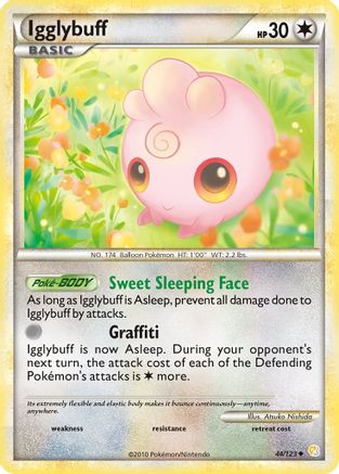 Igglybuff (44/123) [HeartGold & SoulSilver: Base Set] Reverse Holofoil