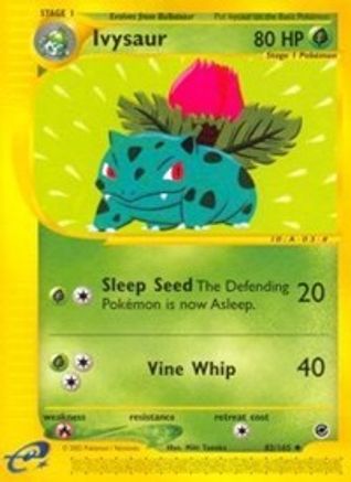 Ivysaur (82/165) [Expedition: Base Set] Reverse Holofoil