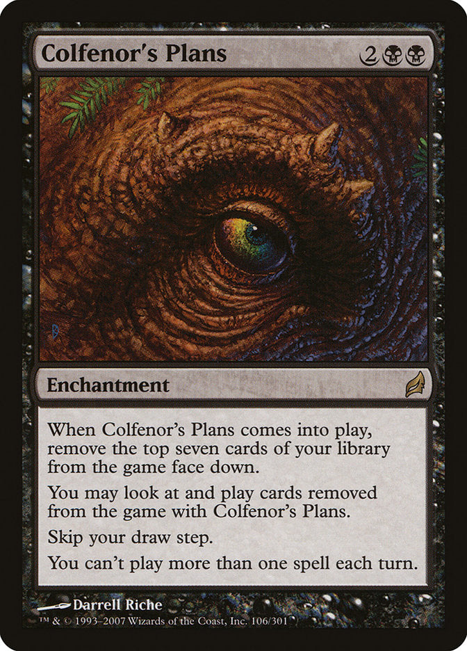 Colfenor's Plans [Lorwyn] Foil