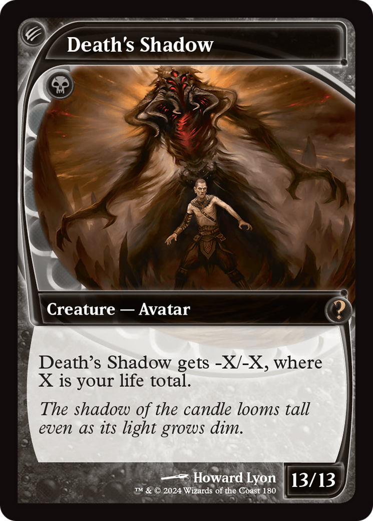 Death's Shadow (Future Sight) [Mystery Booster 2] Foil
