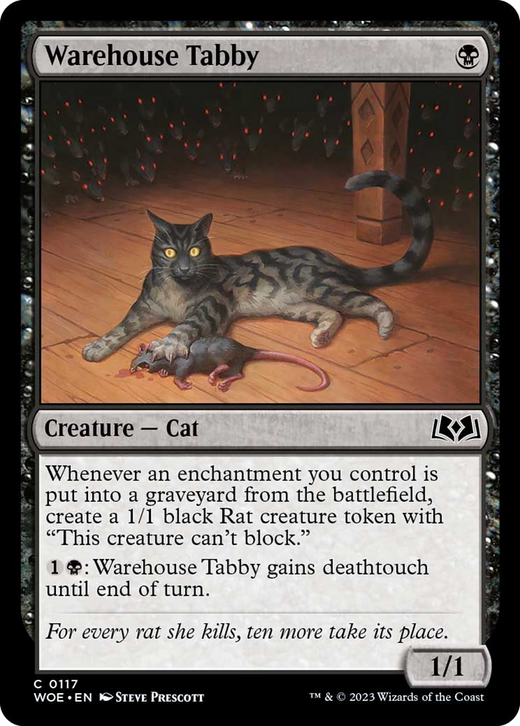 Warehouse Tabby [Wilds of Eldraine] Foil