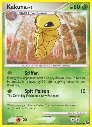 Kakuna (73/106) [Diamond & Pearl: Great Encounters] Reverse Holofoil