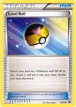 Level Ball (89/99) [Black & White: Next Destinies] Reverse Holofoil