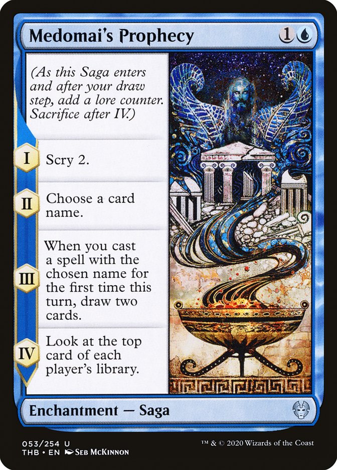 Medomai's Prophecy [Theros Beyond Death] Foil