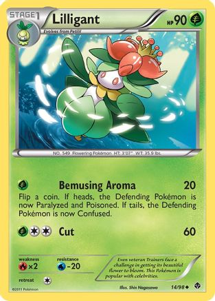 Lilligant (14/98) [Black & White: Emerging Powers] Reverse Holofoil