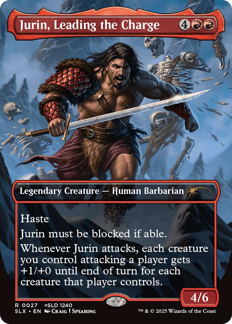 Jurin, Leading the Charge  [Universes Within] (Borderless)