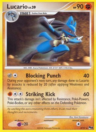 Lucario (2/17) [POP Series 8] Holofoil