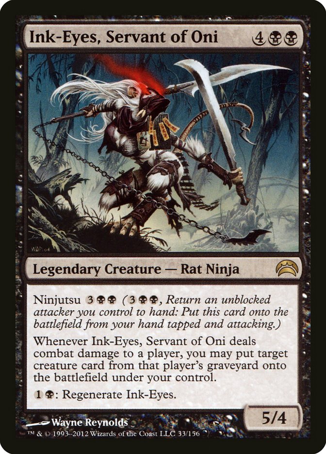 Ink-Eyes, Servant of Oni [Planechase 2012] Foil