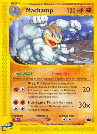 Machamp (16/144) [Skyridge] Reverse Holofoil