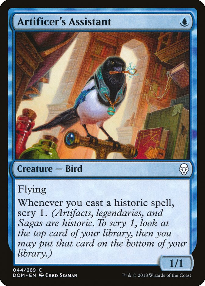 Artificer's Assistant [Dominaria] Foil