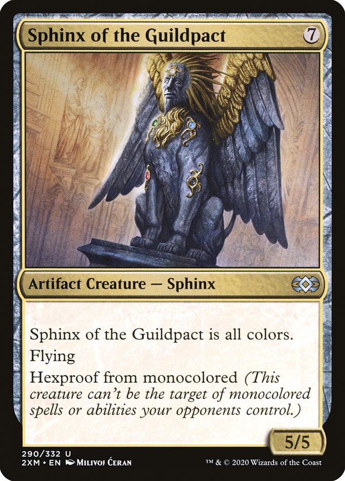 Sphinx of the Guildpact [Double Masters] Foil