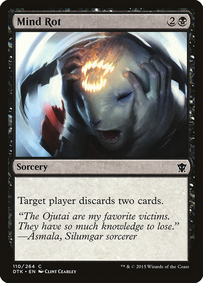 Mind Rot [Dragons of Tarkir] Foil