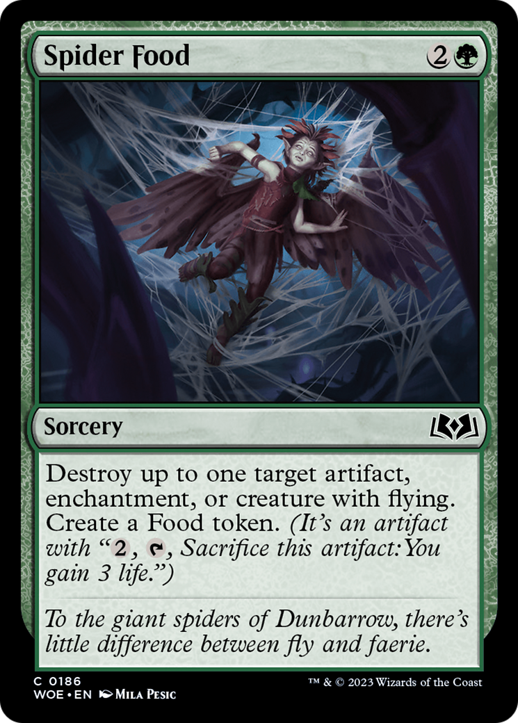 Spider Food [Wilds of Eldraine] Foil