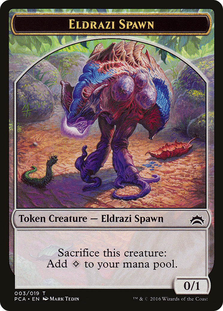 Eldrazi Spawn  [Planechase Anthology Tokens]