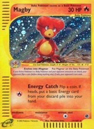 Magby (17/165) [Expedition: Base Set] Reverse Holofoil