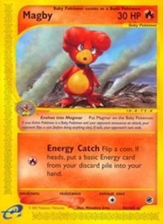 Magby (52/165) [Expedition: Base Set] Reverse Holofoil