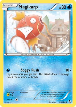 Magikarp (23/124) [Black & White: Dragons Exalted] Reverse Holofoil