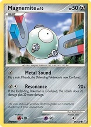 Magnemite (87/130) [Diamond & Pearl: Base Set] Reverse Holofoil