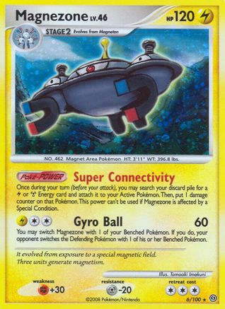 Magnezone (6/100) [Diamond & Pearl: Stormfront] Reverse Holofoil