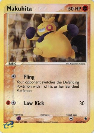 Makuhita (57/109) [EX: Ruby & Sapphire] Reverse Holofoil