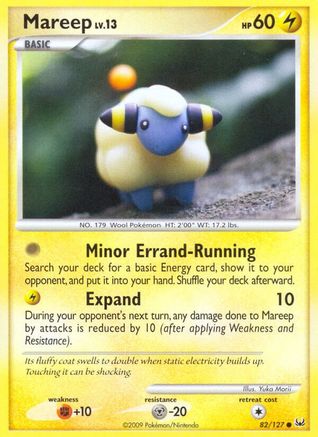 Mareep (82/127) [Platinum: Base Set] Reverse Holofoil