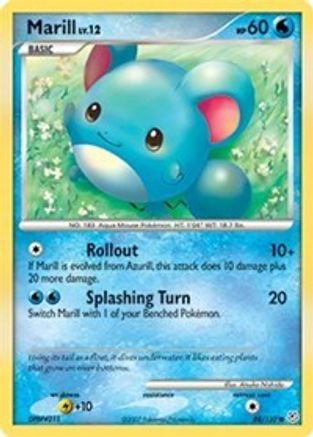 Marill (88/130) [Diamond & Pearl: Base Set] Reverse Holofoil
