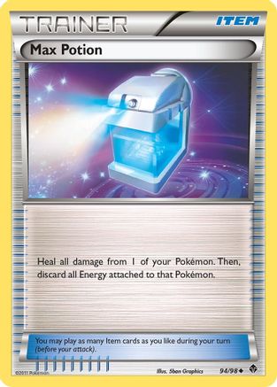 Max Potion (94/98) [Black & White: Emerging Powers] Reverse Holofoil
