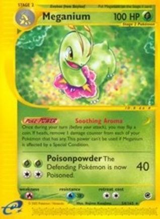 Meganium (54/165) [Expedition: Base Set] Reverse Holofoil