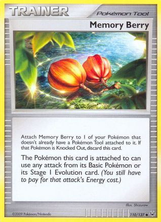 Memory Berry (110/127) [Platinum: Base Set] Reverse Holofoil