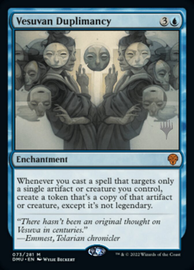 Vesuvan Duplimancy (Promo Pack) [Dominaria United Promos] Foil
