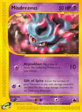 Misdreavus (39/144) [Skyridge] Reverse Holofoil