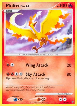 Moltres (36/147) [Platinum: Supreme Victors] Reverse Holofoil