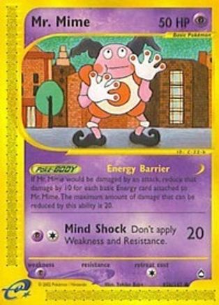 Mr Mime (95b/147) [Aquapolis] Reverse Holofoil